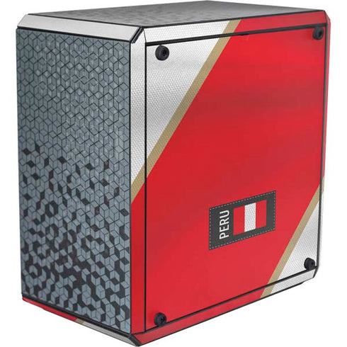 Peru Soccer Flag Cooler Master MasterBox Q300L Mini Tower Skin